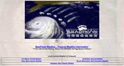 Desktop Screenshot of bearpawsweather.com